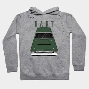 Dodge Dart 1968 - green Hoodie